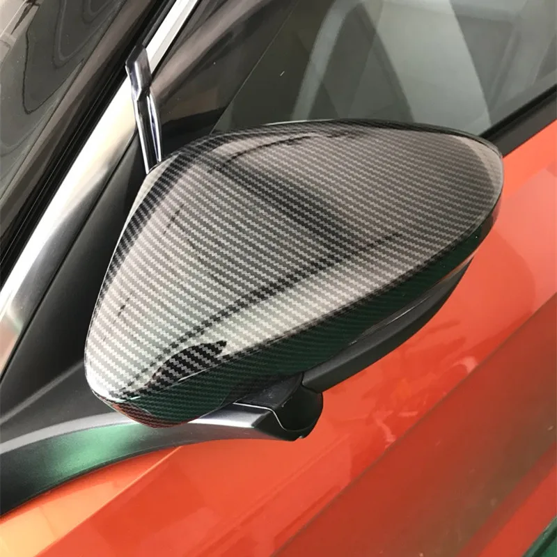 

ABS Chrome Rearview mirror cover Trim/Rearview mirror Decoration for Volkswagen T-Roc 2018 2019 Car styling