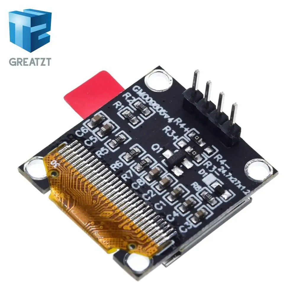0,96 дюймов IIC Серийный желтый синий OLED дисплей модуль 128X64 IEC SSD1306 12864 плата с ЖК-экраном GND VCC SCL SDA 0,96 "для Arduino