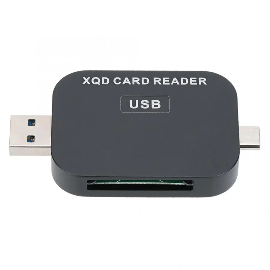 Считыватель карт памяти 2 в 1 USB3.0 алюминиевый Пескоструйный корпус черный считыватель 500 МБ/с./с