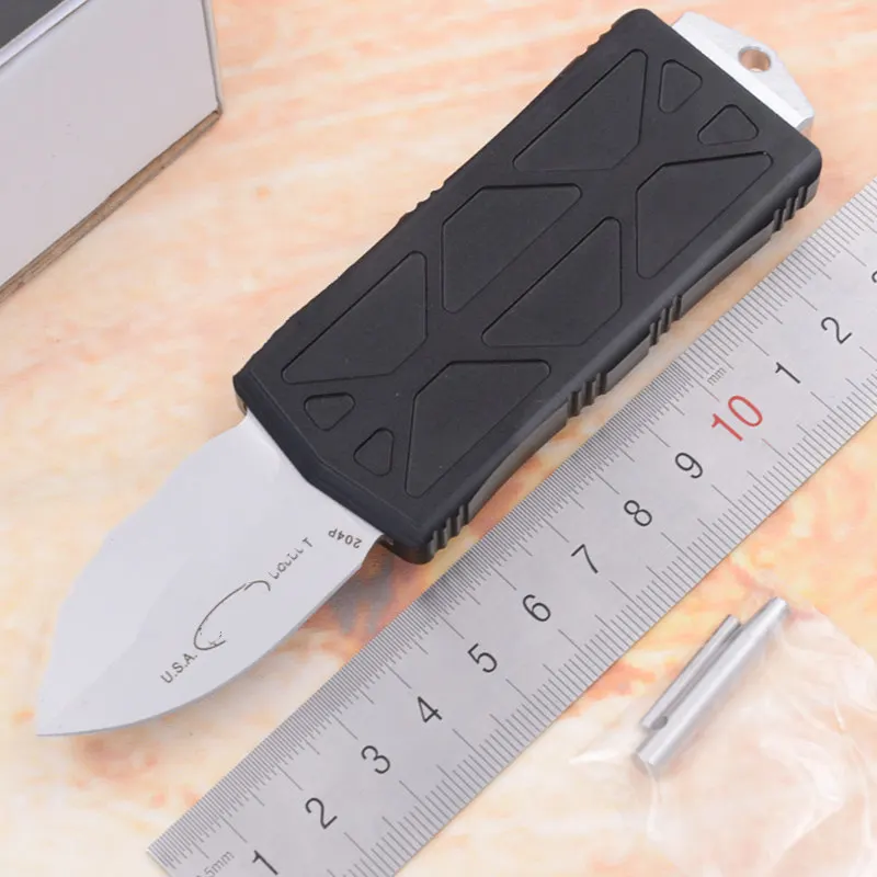 JUFULE сделано MT2019 алюминиевая ручка Mark 204p лезвие выживания EDC лагерь Охота Открытый кухонный инструмент брелок Универсальный Карманный Нож