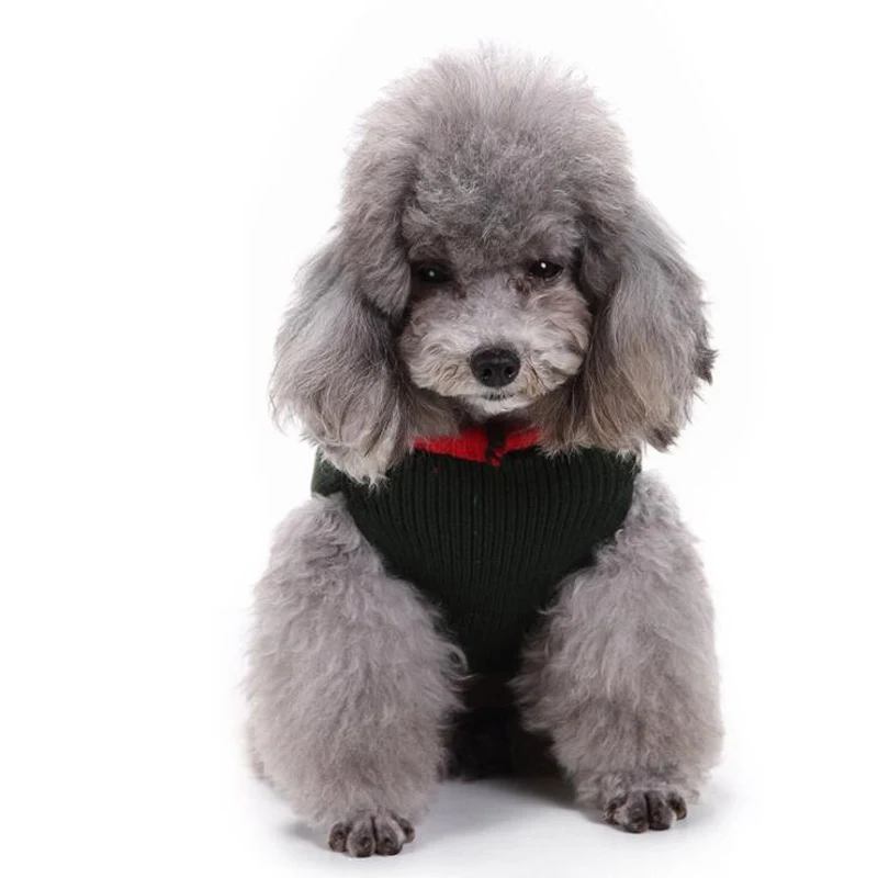 Pet Рождественский свитер с деревом одежда Теплый кот джемпер для собаки куртка Одежда Щенок вязание крючком пальто для маленьких больших собак костюм