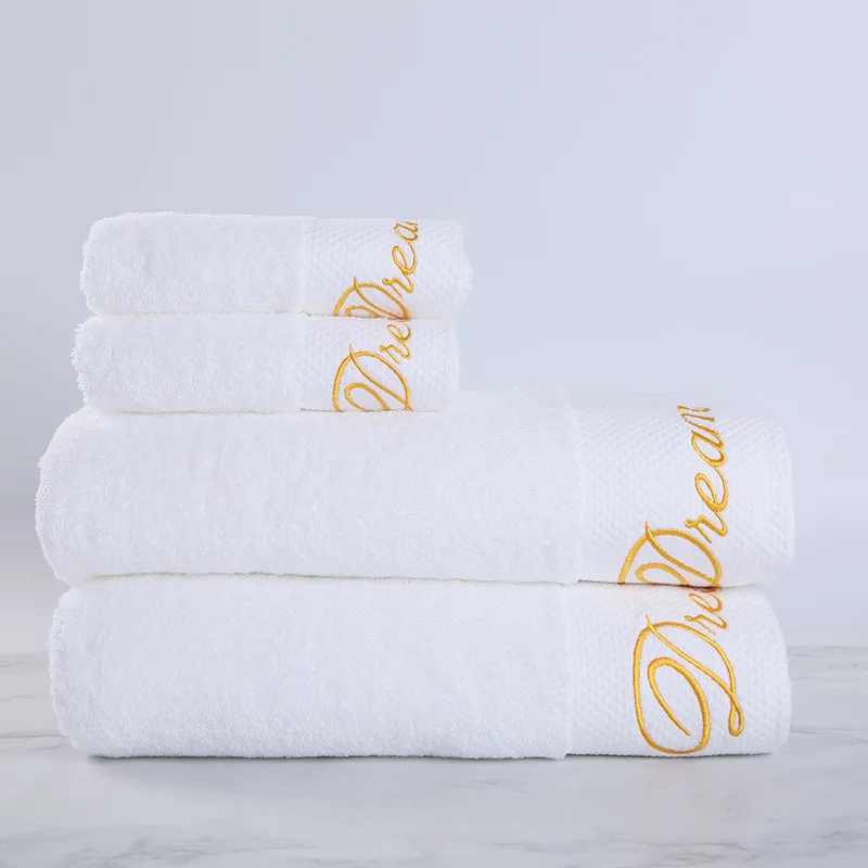 QQPQGG супер абсорбирующее полотенце хлопковые белые полотенца для лица до размера плюс 80x160 см полотенце для ванной комнаты дизайнерское полотенце индивидуальный логотип Home Spa - Цвет: 70x140cm(500g)
