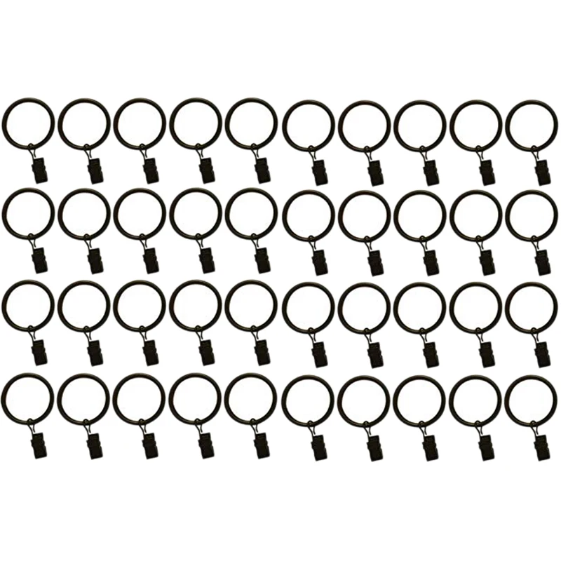 

40 PCS Stainless Steel Curtain Clips with Hooks for Hanging Clamp Hangers Gutter Hooks for Party String Light Outdoor Wire Holde