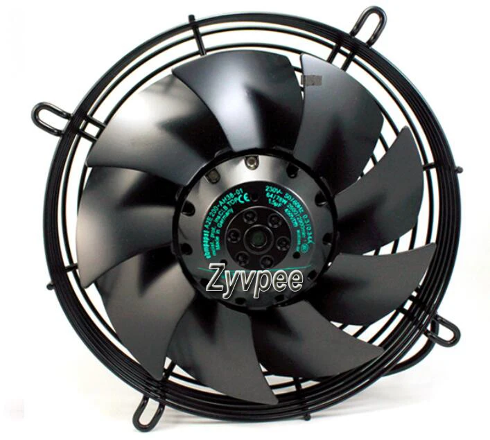 Zyvpee ebmPAPST A2E200-AH38-01 AC 230V 50/60Hz 0,3/0.34A 64/78 Вт 2600/2900 мин 1,5 мкФ 450VDB 4 провода вентилятор переменного тока