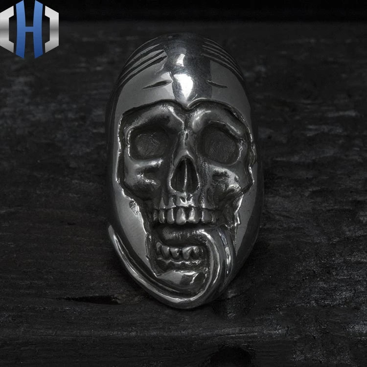 

Original Works Dark Girl Handmade Silver 925 Silver Ring Dark