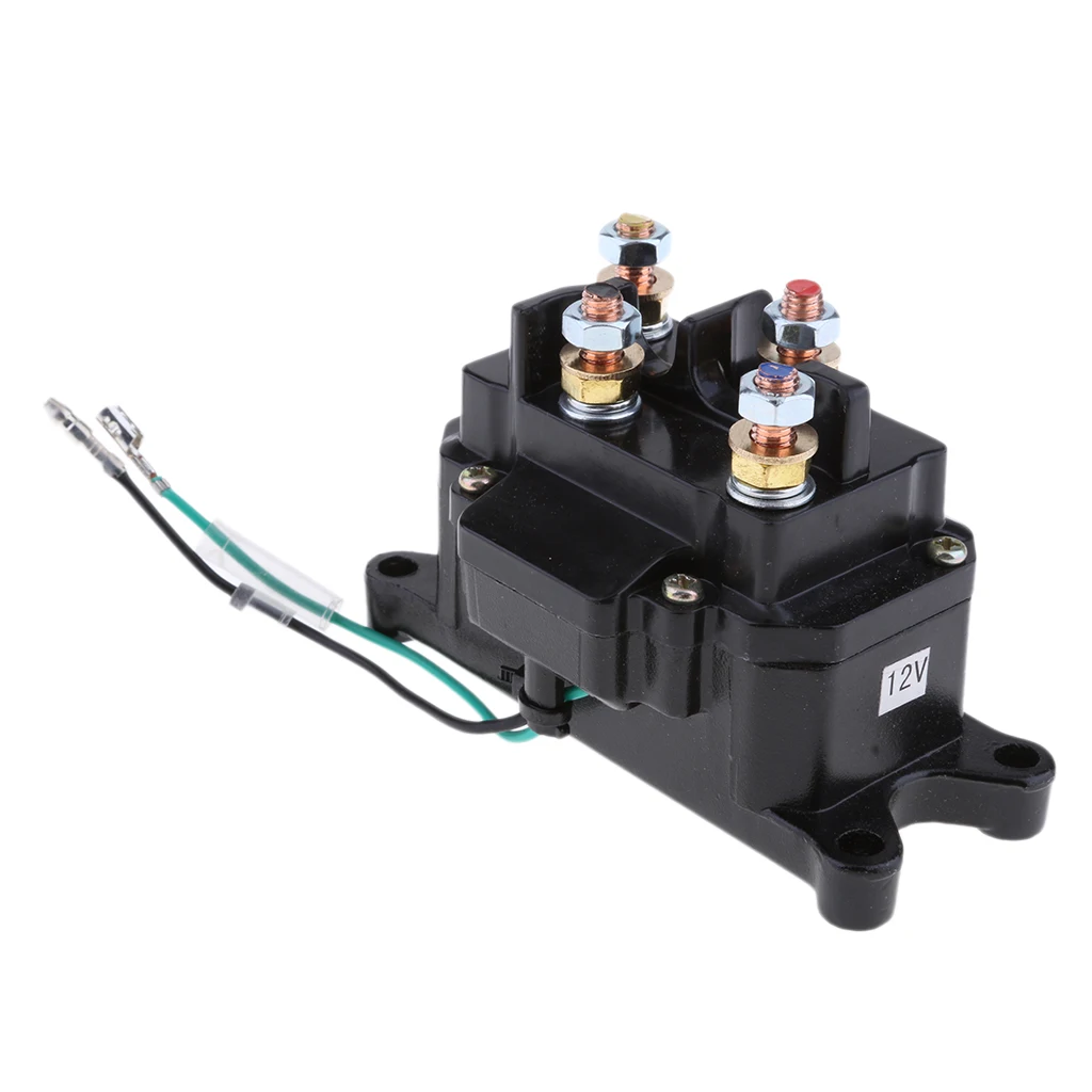 12V 250A соленоидное реле контактор, лебедка кулисный переключатель, набор винтов для ATV UTV контакторов