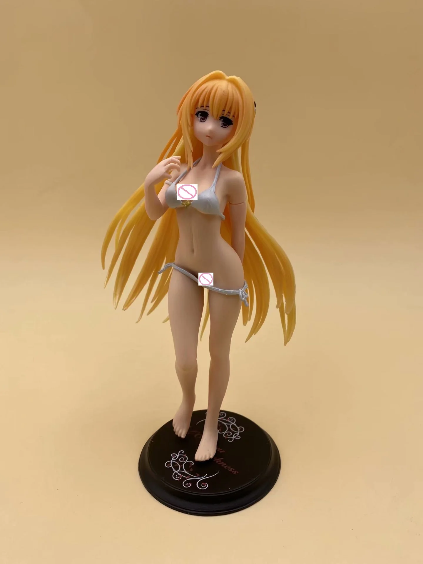 22 см аниме To Love Ru сексуальные девушки ЕВА Ями белый купальник бикини Золотая тьма вер. 1/10 Масштаб Окрашенные ПВХ Фигурки игрушки - Цвет: No Box