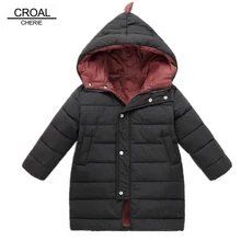 CROAL chery/Детские Пуховые парки зима 90% г. Пуховик для девочки, зимнее пальто для мальчиков детское теплое пальто с капюшоном, верхняя одежда для малышей