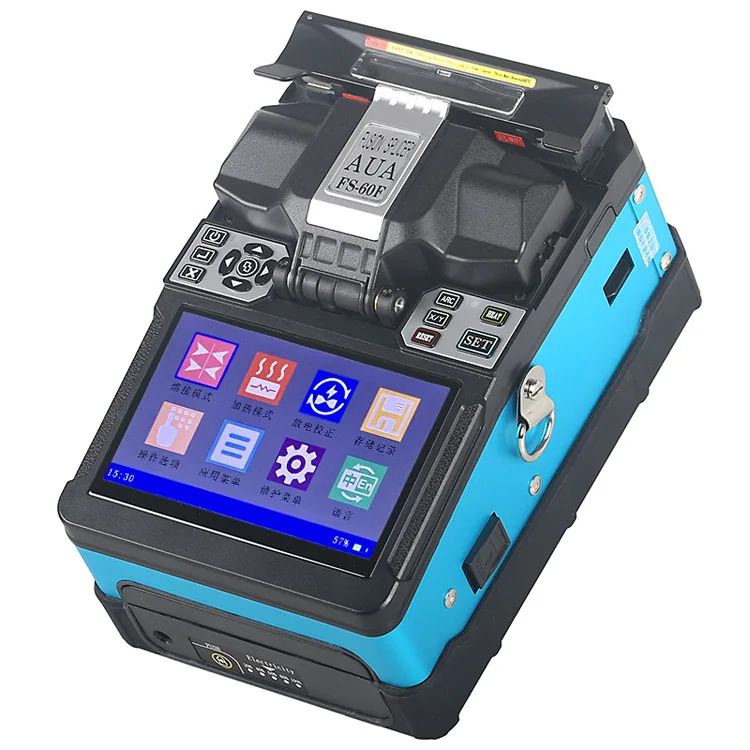 

Kang pu tai AUA Fully Automatic Optical Fiber Fusion Splicer Fs-60f Wire Jumper Cable Pigtail Rubber-covered Wire Hot Melt Tool