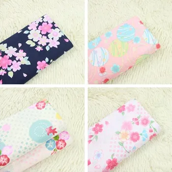 

Japan goldfish sakura Cotton Sewing Fabric DIY Handmade Material Patchwork For Clothing dress, baby clothes fabric 110*100cm