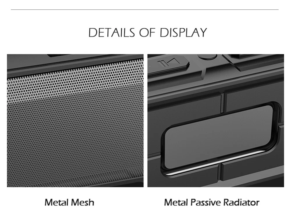 Портативный беспроводной Bluetooth динамик открытый водонепроницаемый бас звук стерео объемный сабвуфер Поддержка громкой связи TF карта MP3 Play
