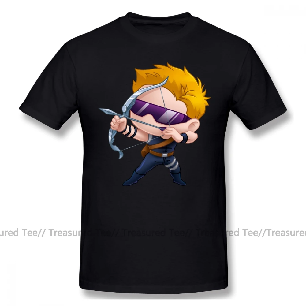 Футболка Hawkeye, стилизованная под искусство Hawkeye, футболка размера плюс, хлопковая футболка, базовая Мужская футболка с коротким рукавом и забавным принтом