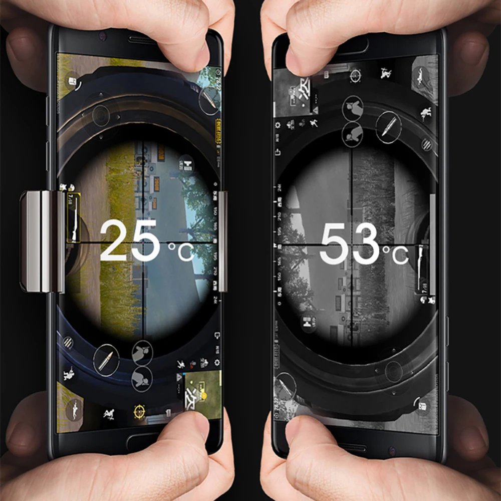 Мобильный кулер для телефона для iPhone 7 6X8 6S Plus samsung Xiaomi игровой Охлаждающий радиатор аудио вспомогательный адаптер радиатора