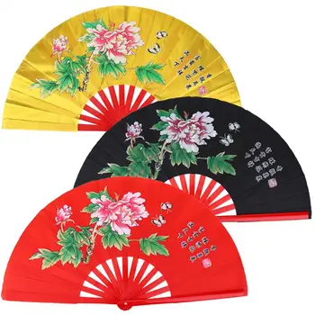 

Bamboo Tai ji Kung Fu Fan dance Tai Chi Performance Fan Fitness Building Chinese Fan Martial Arts Kung Fu Fans Wushu Products