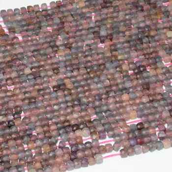 

Natural Clean Inclusion Ruby and Sapphire Faceted Irregular Cube 4mm