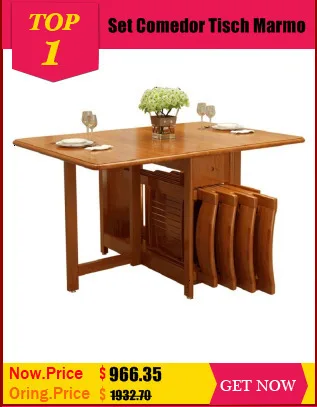 Обеденный набор уличной мебели, Bureau Tavolo piegevole Meja Makan, кухонный складной стол, стол для столовой
