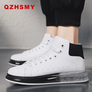 

2019 New Mens Running Shoes Light White Sneakers Air Sole White Sports High Quality Shoes Man Best Road Jogging Sport Shoes