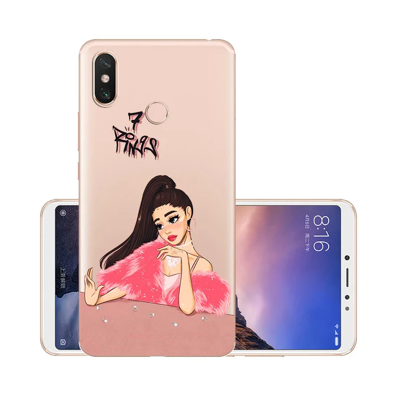 W114 Чехлы для Xiaomi Mi A3 Lite Note 3 5S Play CC9e CC9 Max 3 черные Популярные коричневые волосы для мамы и дочки queen Coque задняя крышка для телефона - Цвет: W114