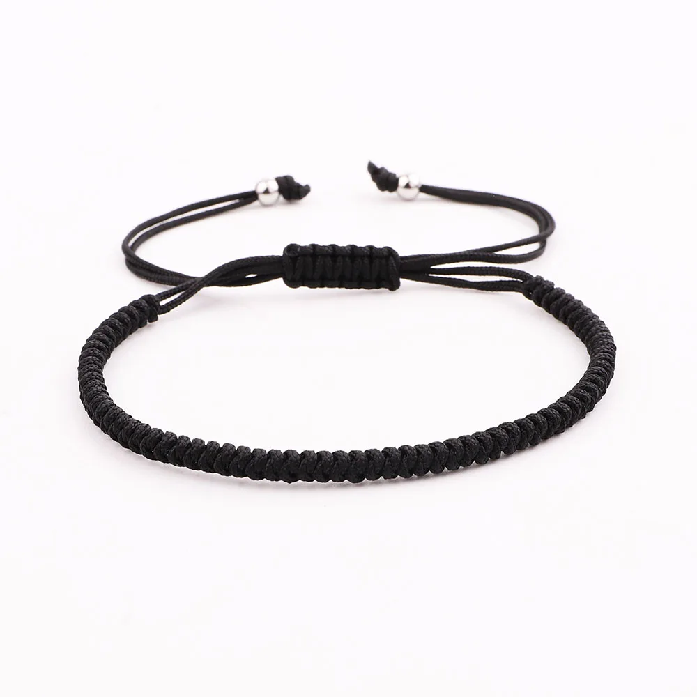 JARAVVI New Design High Quality Stainless Steel Beads Rhinestone Ball Cord Braided Macrame Bracelet Set Men Women Gift - Image 2