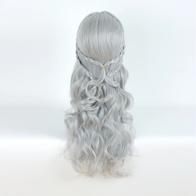 Игра косплей парики Daenerys Targaryen косплей парик термостойкие искусственные волосы для париков Хэллоуин Карнавал вечерние аниме женский парик