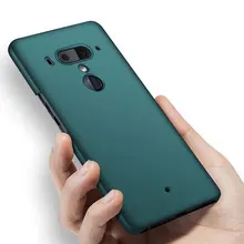 Para htc u12 plus caso de luxo fosco duro caso capa para htc u11 plus/u11 capa traseira capa protetora do telefone capa