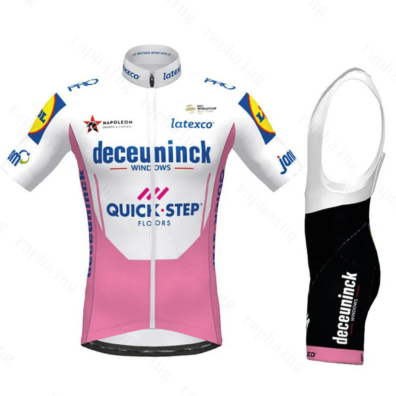 DECEUNINCK QUICK STEP GIRO D ITALIA 2020 комплект велосипедная одежда велосипедные трикотажные