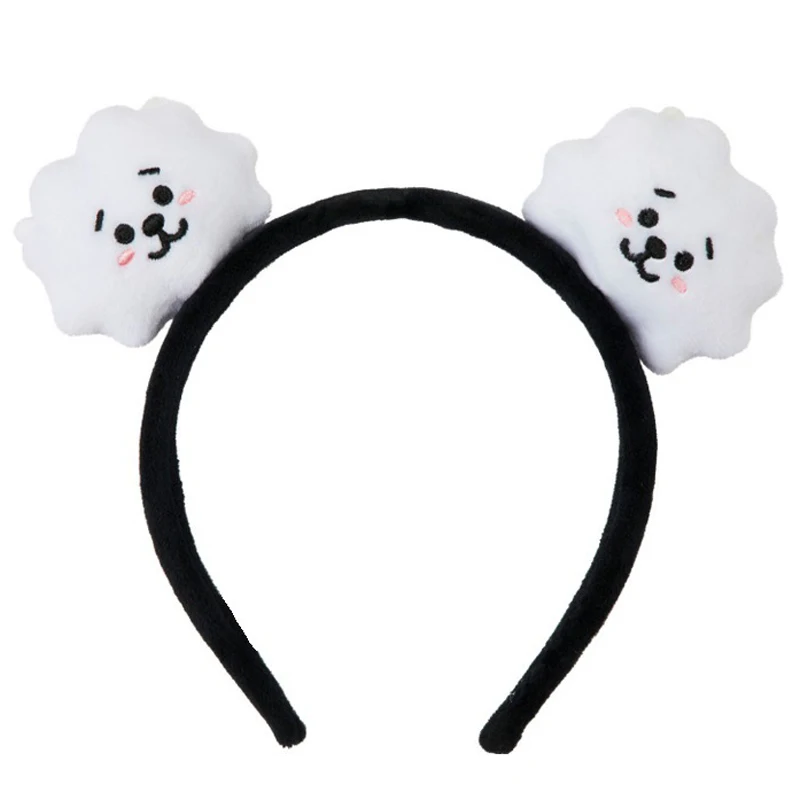 

Kpop Cartoon Kawaii Band Kpop Bangtan Girls Korean Style Fashion Headbands Plush Hair Hoop Accessories Gift Kpop Head Band