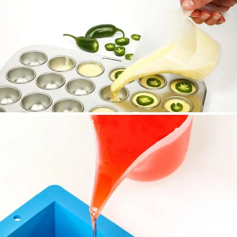 Tip Mouth Plastic Measuring Jug Cup Graduated Surface Bakery Baking Cup Capacity Measuring Large Cooking Kitchen W3D5