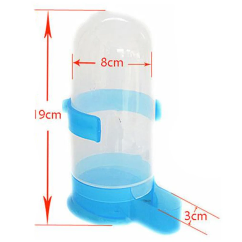 1x Pet Cage Aviary Bird Parrot Budgie Canary Drinker Food Feeder Waterer Clip