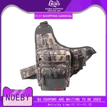 Новинка, сумка для рыбалки NOEBY, 24*20*9 см, водонепроницаемая, для улицы, рюкзак, многофункциональная, сумка для седла, Bolsa Pesca, рыболовная Сумка