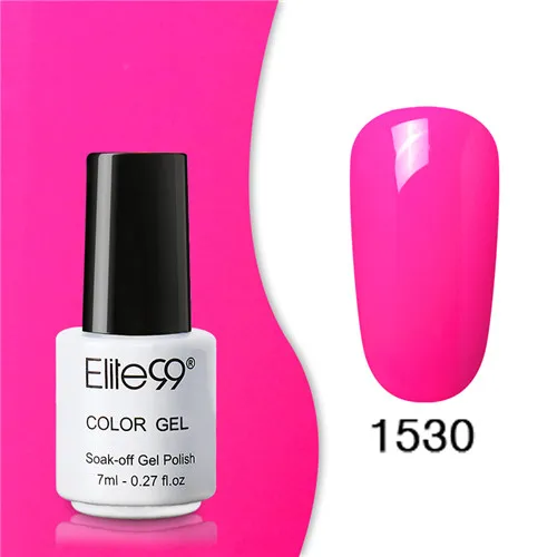 1530 Sachet Pink Elite99 личная гигиена лак 7 мл свежий красочный лак для ногтей нужна лампа праймер долговечный светодиодный гель для наращивания ногтей - Цвет: 1530 Sachet Pink