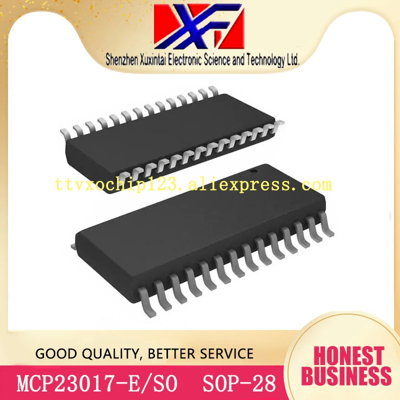 10 шт./лот MCP23017-E/SO MCP23017 оригинальный соп-28 IC I/O EXPANDER igc 16B 28SOIC | Обустройство дома