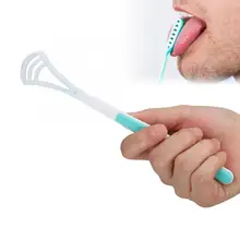 Скребок для языка, бактерии, грязное удаление, с покрытием, щетка для языка, очиститель, инструмент для ухода за полостью рта, зубная щетка