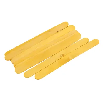 

50Pcs Wooden Colorful Popsicle Sticks for Kids DIY Crafts Ice Cream Props Making
