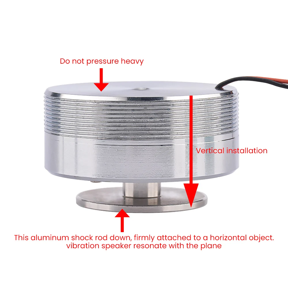 Aiyima-colunas Portáteis de Neodímio Áudio Atualizado Ressonância de Gama Completa Excitador Sonoro Super Bass 50 mm Ohm 40w - Image 2