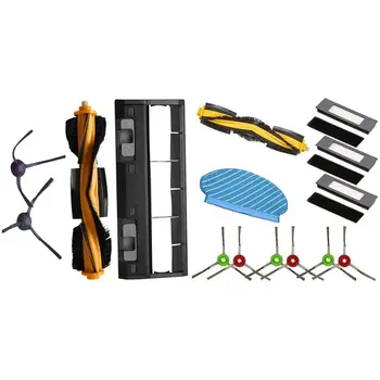 

Robot Vacuum Cleaner Side Brushes Main Brush Cover Kit with for Ecovacs Deebot Ozmo 920 950 Filter Side Brush Kit