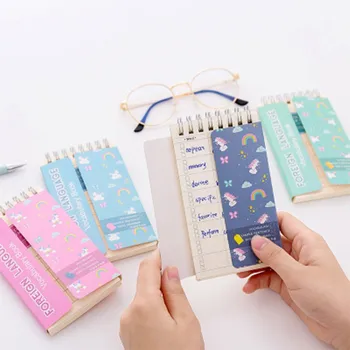 

2019 2020 Cartoon Unicorn Notebook Agendas Planner Diary Weekly Screw Finisher Libretas A5 Notebook Monthly Timetable Filofax