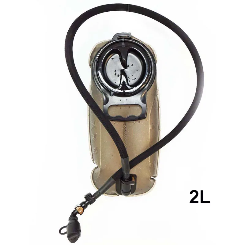 Военная уличная сумка для воды 2L 2.5L 3L из ТПУ, спортивная система для альпинизма, гидратации, походная сумка для выживания, рюкзак - Цвет: 2L