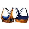 Breathable Women's Bra Fashion Goku BULMA Printed Cosplay Fitness Bra Push Up Tops 2021 New Gym Fitness Women Sports Ruuning Bra 4