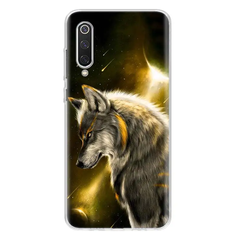 Волк Живопись Обложка чехол для телефона для Xiao mi Red mi Note 8 Pro 8A 7 7A 5 5A 6A 4X S2 K20 mi 5X6X9 8 CC9 F1 корпус под плетенную сумку