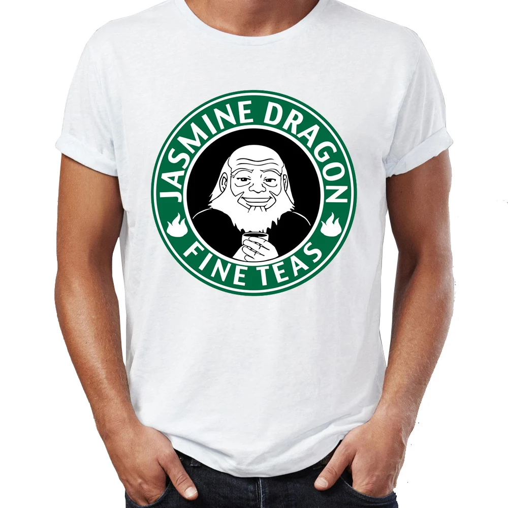 Hip Hop Men T-shirts Uncle Iroh Fine Tea The Last Airbender Awesome Artwork Printed Street Guys Tees Swag 100% Cotton Camiseta Hip Hop Men T-shirts Uncle Iroh Fine Tea The Last Airbender Awesome Artwork Printed Street Guys Tees Swag 100% Cotton Camiseta