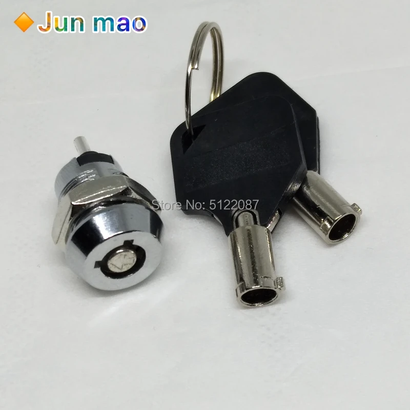 1 шт. 12 мм телефонный замок из нержавеющей стали электронный Блокировка питания