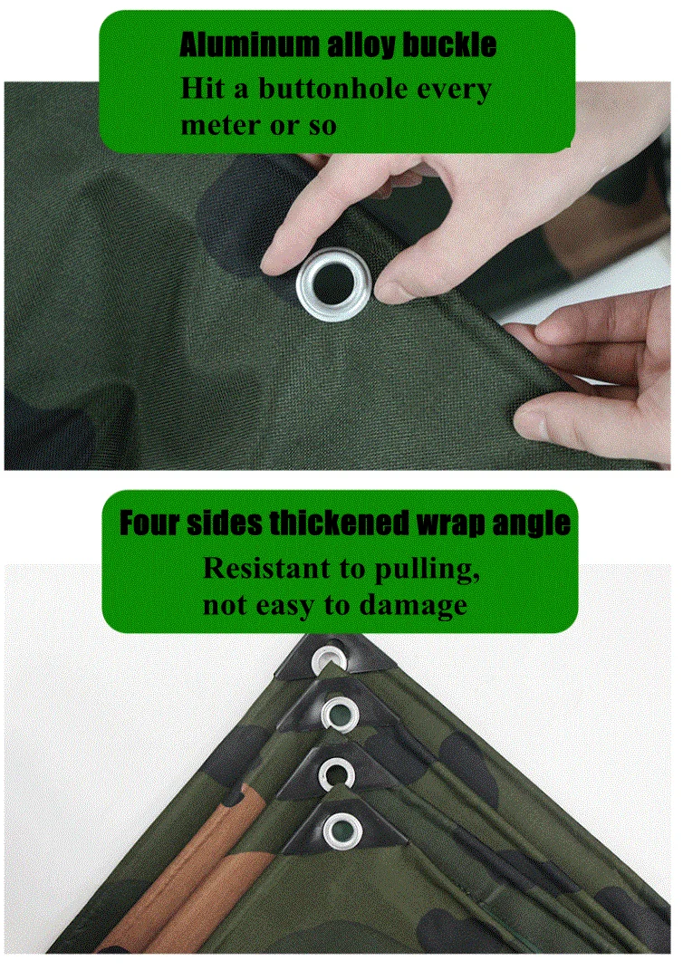 0,35mm Camouflage Plane PVC Beschichtet Regendicht Tuch Außen Markise Lkw Baldachin Wasserdichte Wachstuch Oxford Tuch Schattierung Segel – Detail 7