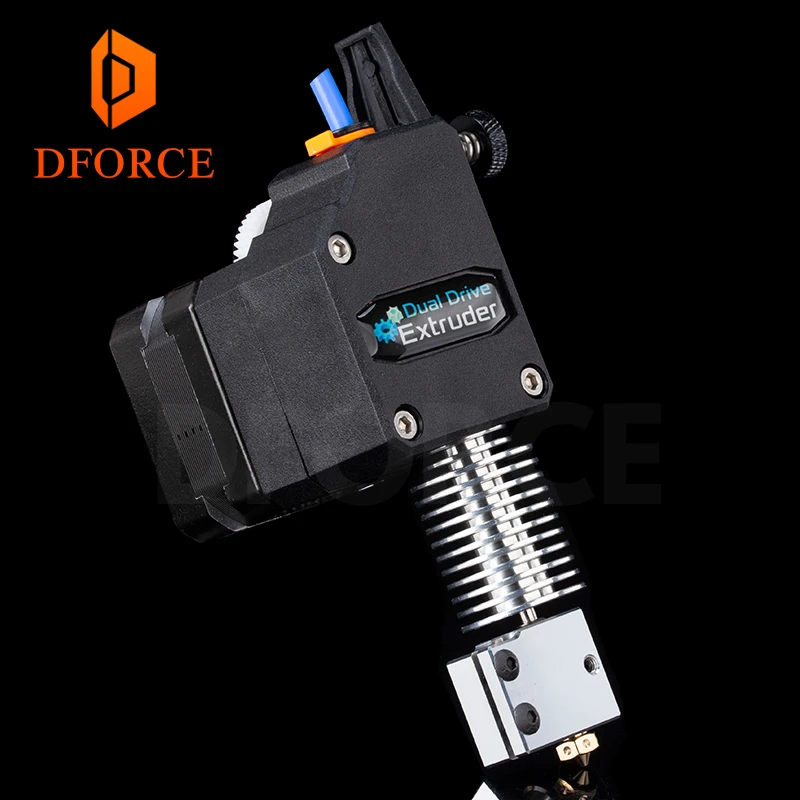 DFORCE BMG экструдер VOLCANO HOTEND MK8 Bowden двойной привод для 3d принтера высокая