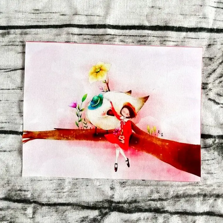 Фотографии детей хлопчатобумажная ткань набойки Вышивание стеганые ткани для пэчворка рукоделие "сделай сам" для Материал 15x20 см