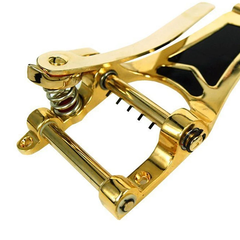 Хит HG Golden Tremolo Vibrato Bridge задняя часть полый корпус Archtop для Les Paul Guitar|Детали и