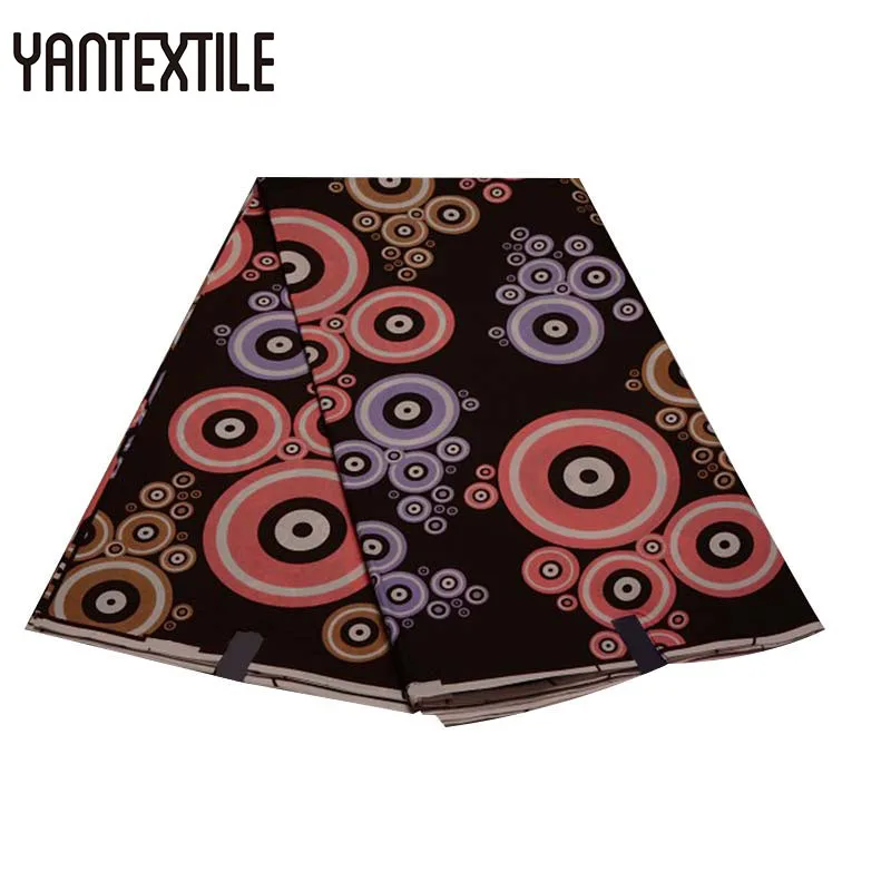 YANTEXTILE новая Анкара ткань Африканский Голландский Воск Принт Tissu Africain 3 ярдов настоящий воск Африканский батик ткань для свадебного платья