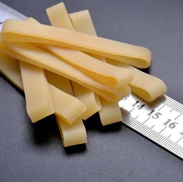High Quality Strong Heavy Duty Wide Elastic Silicone Rubber Band 10/50/100 You Choose Quantity afbeelding