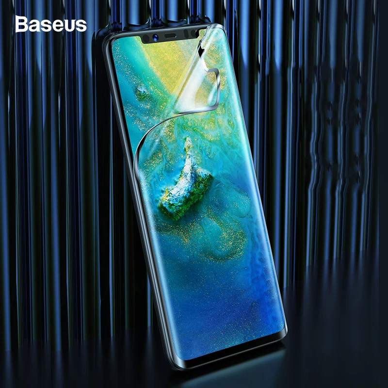

Baseus 2pc Screen Protector For Huawei Mate 30 Pro Tempered Glass 0.15mm Front Cover Protective Glass Film For Huawei Mate 30Pro