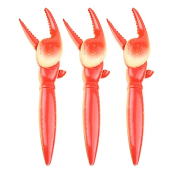 

Crab Pincer Ballpoint Pens Crab Claw Legs Pen for Kids Children Students Kawaii School Stationery Supplies Set of 3,3 Sets